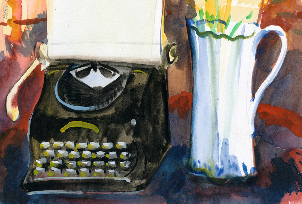 Detail of cover illustration, London Review of Books, 24 November 1994.